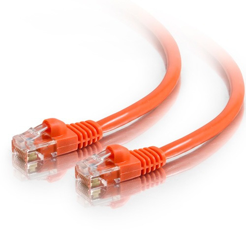 Cable De Conexión Snapless C2g Cat5e 350 Mhz, Naranja, 30 Pi