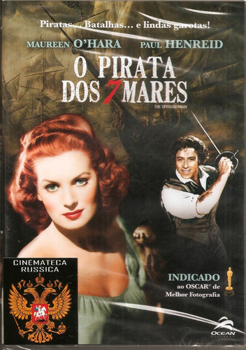 Dvd Piratas Dos Sete Mares, Maureen O` Hara F Borzage 1945 +