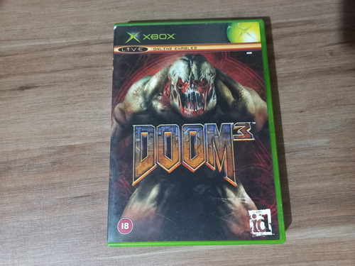 Doom 3 Original Pal Europeu Xbox Clássico