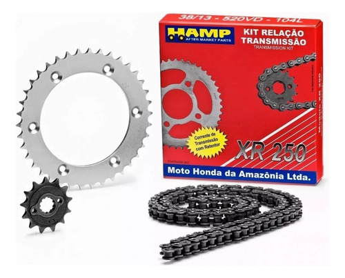 Kit Transmision Hamp Honda Xr250 Tornado Original