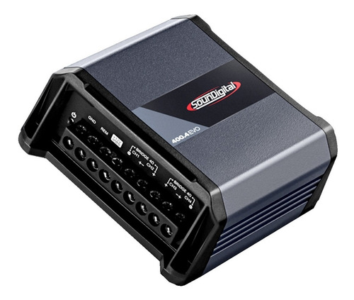Imagem 4 de 7 de Modulo Amplificador Soundigital Sd400.4 Evo Brigde 4 Ohms