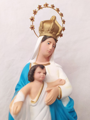 Imagem De Nossa Senhora Das Vitorias 44 Cm Aureola Pedras