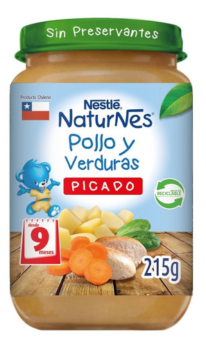 Picado Nestlé® Naturnes® Pollo Y Verduras 215g