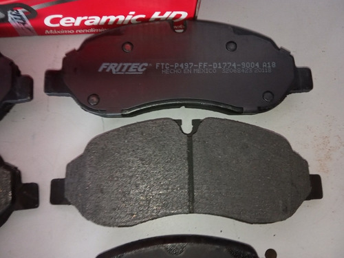 Kit Balatas Delanteras Y Traseras Ford Transit Diesel 2014..