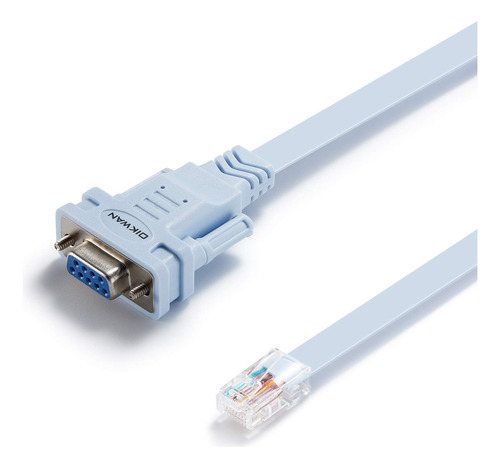 Oikwan Cable De Consola Db9 A Rj45, Compatible Con Cisco Rou