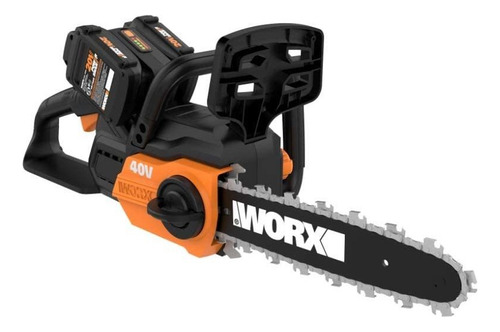 Worx 40v 12  Motosierra Sin Cable Power Share Con Auto-te...