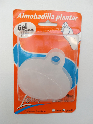 Almohadilla Fascitis Plantar Con Realce     Gel