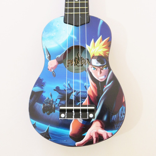 Ukelele Soprano Jake Diseño Naruto + Funda + Púa