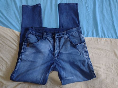 Pantalón Jeans Color Azul Marca Wrangler Talla 36 Modelo 304