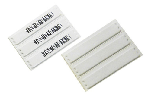 Paquete De 100 Etiquetas Adheribles/en Plástico/58 Khz