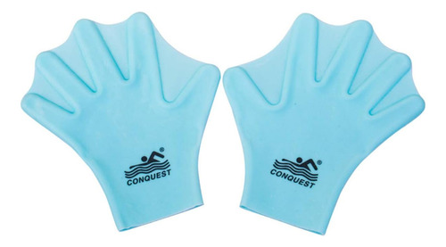 Excerey Guantes De Natación De Silicona Aqua Fit Guantes De 