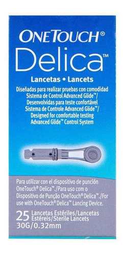 Lanceta Onetouch Delica - 25 Un