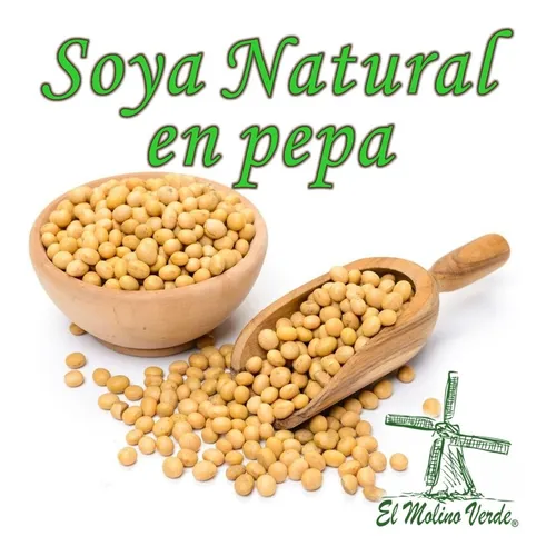 Soya Natural En Grano X 1 Kg
