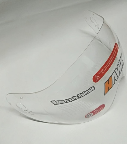 Visor Casco Hawk Rs9 Cristal Panella Motos