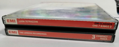 Cd Luisa Tetrazzini - The London Recordings - Albúm Triplo