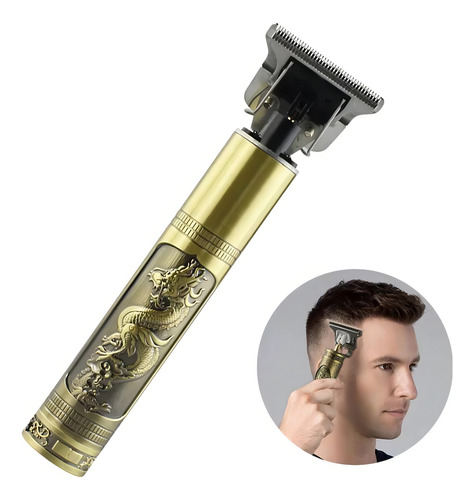 Cortador De Cabelo E Barba Dragão 4 Pentes Recarregável