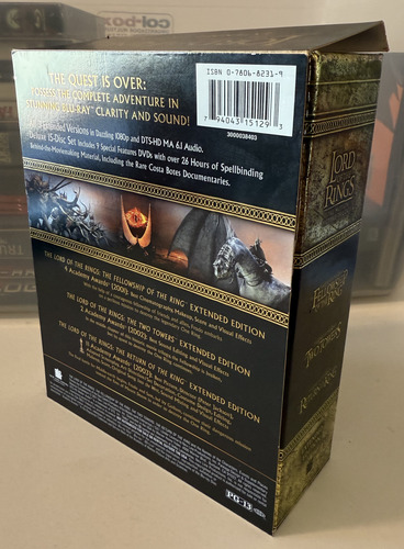 Blu-ray The Lord Of The Rings Edición Extendida / 15 Discos (Usado)