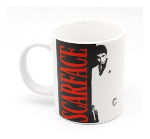 Taza Scarface Ceramica 354 Ml B/n Envio Gratis