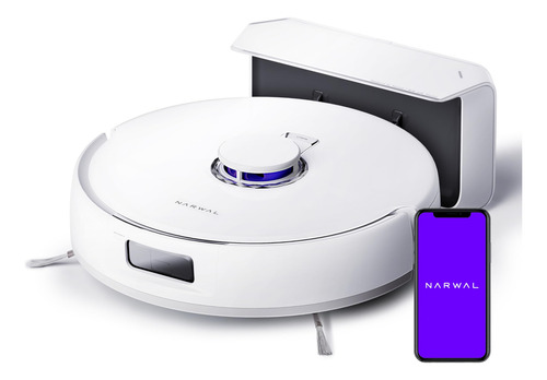 Robot Aspirador Y Trapeador Limpieza Manos Libres Blanco