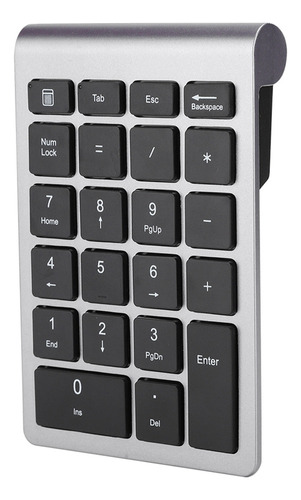 Teclado Numérico Rf304, 22 Teclas, Usb, 2.4 G, Inalámbrico,