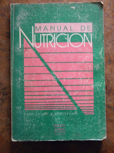 Manual De Nutrición - Pupi - Schor - Brusco 1988