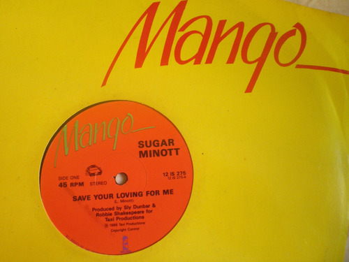 Remix Reggae Sugar Minott - Save Your Loving For Me (1986)