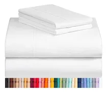 Comprar Sabanas Matrimoniales Unicolor Para Colchones Altos