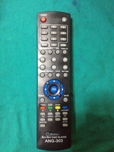 Control Remoto Genérico Nuevo Para Bluray Miray