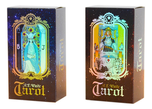 Aewailt Tarot Tarot Waite Tarot Cartas De Plata Con Cara