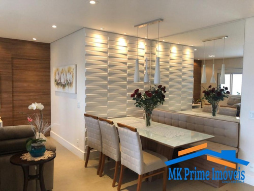 Imagem 3 de 15 de Lindo Apartamento Decorado Com 109 M² No Lorian Boulevard Em Osasco! - 929