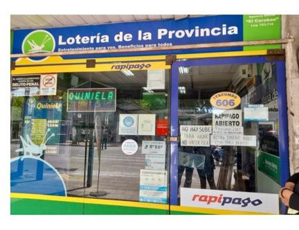  Venta De Agencia De Lotería Con Rapipago