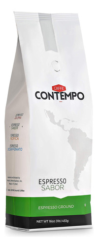 Caffe Contempo Espresso, Mezcla Sabor (central/sudamericano)