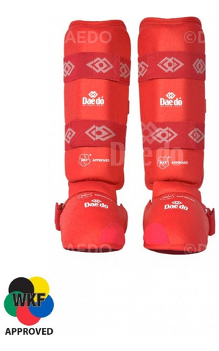 Tibial Protector Daedo Karate Homologado Wkf 