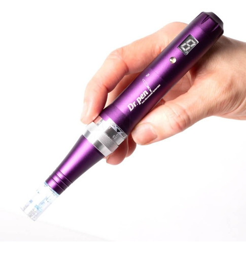 Imagen 2 de 5 de Dr Pen X5 Morado Dermapen Ultima Tecnologia Inalambrico!!!