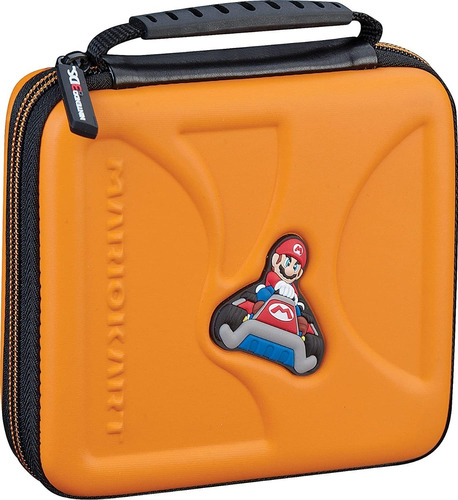 Estuche Funda Naranja Mario Kart Para Nintendo 3ds Nuevo