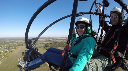 Imagen 5 de 6 de Vuelo En Parapente - Paratrike - Vuelan 2 + Video Hd C/uno