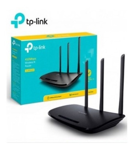 Router Tp-link Wr940n 3 Antenas 450mbps 