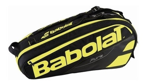 Raquetero Babolat Pure Aero Black Yellow Rhx6 En Raqueton