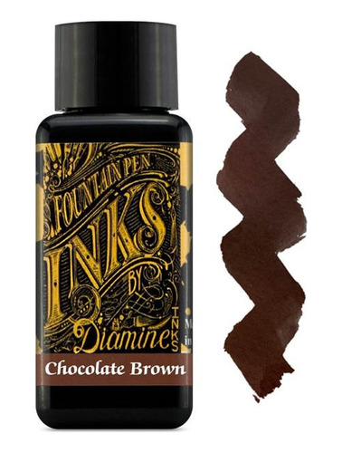 Tinta P/plumas Estilográficas  Chocolate Brown Diamine 30ml