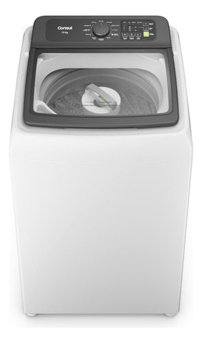 Lavadora blanca Consul de 13 kg con modo ecológico