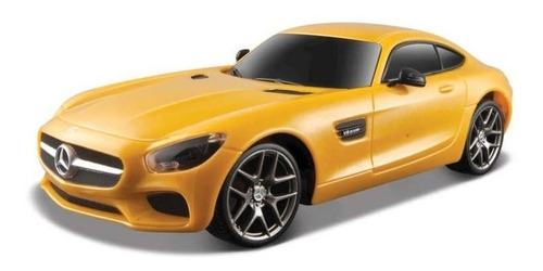 Auto Mercedes Benz Amg Gt Amarillo Maisto Racing Esc 1/24