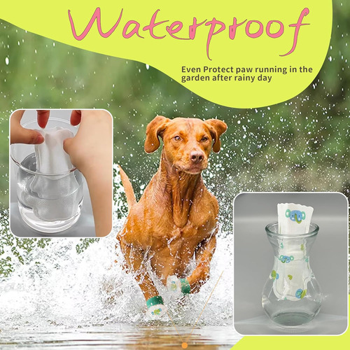 Botas Desechables Para Perros Y Gatos, Impermeables, 20 Pzs.