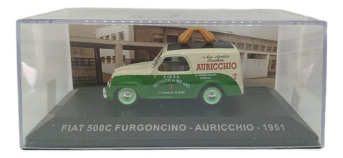 Fiat 500c Furgoncino Auricchio ´51 Coleccion Vehic Italia