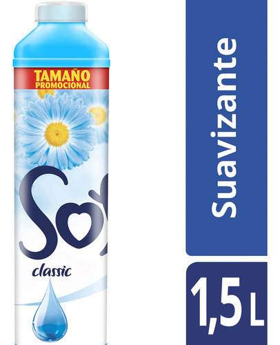 Imagen 1 de 2 de Soft Suavizante Líquido Classic 1.5lt