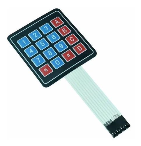 comprar Puntotecno - Teclado Membrana 4x4 Matriz Arduino Raspberry