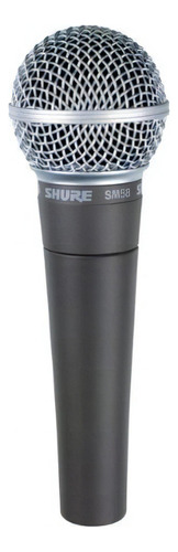 Micrófono Shure Negro Sm58 Lc /incluye Cable Xlr 3 Pines