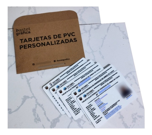 Carnet De Identificacion Pvc Sublimado