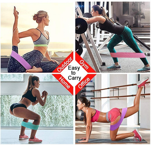 Hip Bands, Ligas Resistencia, Yoga Bandas Pierna Y Glúteo