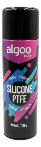 Algoo Pro Proteção Brilho Silicone Ptfe Spray 300ml P/bike