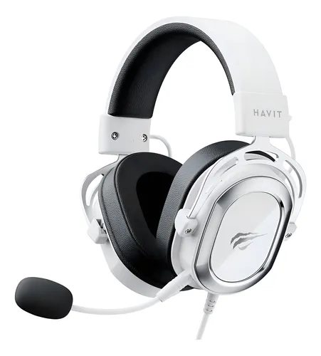 Headset Gamer Havit Gamenote H2008d Mic Removível Branco